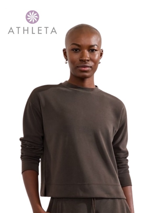 Athleta Tops - ATHLETA new Seasoft Crewneck Sweatshirt